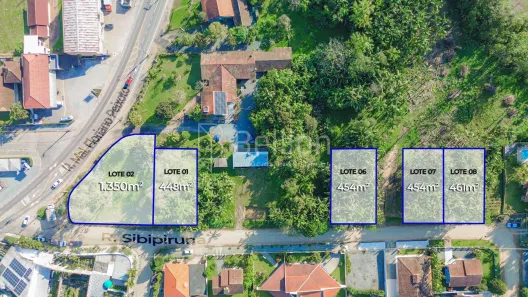 Lote/Terreno à venda, 454m² no Padre Martinho Stein, Timbó