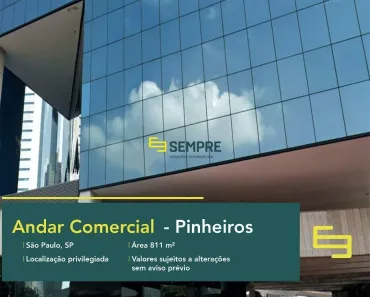 Imóvel Comercial para alugar, 811m² no Jardim Paulistano, São Paulo