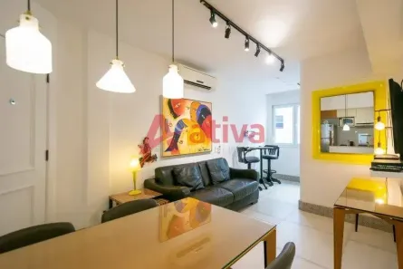 Apartamento com 2 Quartos para alugar, 67m² no Leblon, Rio de Janeiro