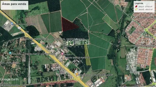 Lote/Terreno à venda, 91370m² no Centro, Araraquara