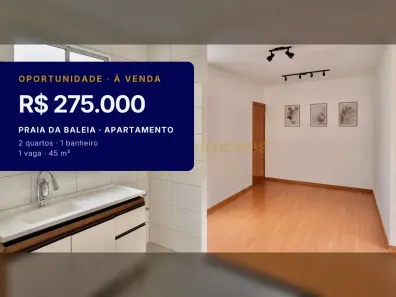 Apartamento com 2 Quartos à venda, 45m² no Praia da Baleia, Serra
