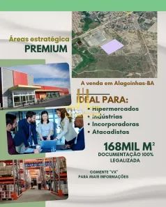 Lote/Terreno à venda, 168m² no Centro, Alagoinhas
