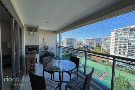 Apartamento com 4 Quartos para alugar, 206m² no Barra da Tijuca, Rio de Janeiro