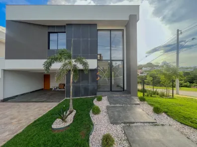 Casa de Condomínio com 3 Quartos à venda, 223m² no Jardins Bolonha, Senador Canedo