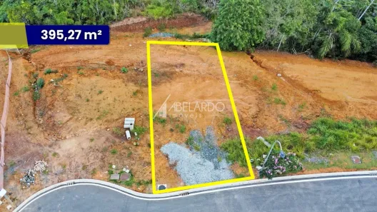 Lote/Terreno à venda, 395m² no Ponta Aguda, Blumenau