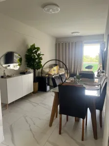 Apartamento com 3 Quartos para alugar, 70m² no Centro, Lauro de Freitas