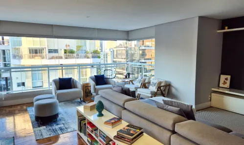 Apartamento com 3 Quartos para alugar, 161m² no Vila Nova Conceição, São Paulo