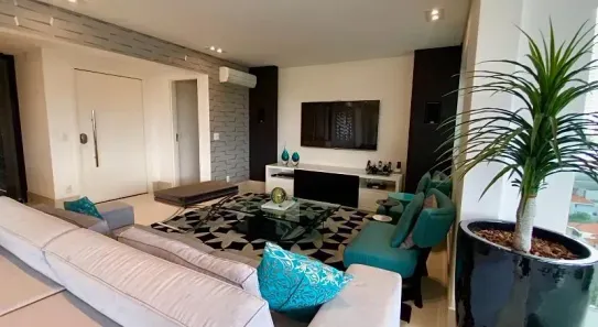 Apartamento com 3 Quartos para alugar, 180m² no Jardim Anália Franco, São Paulo