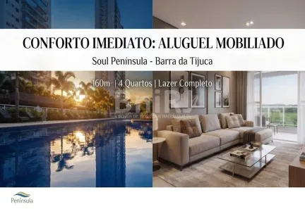 Apartamento com 4 Quartos para alugar, 160m² no Barra da Tijuca, Rio de Janeiro