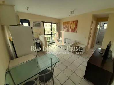 Flat com 1 Quarto para alugar, 36m² no Laranjeiras, Rio de Janeiro