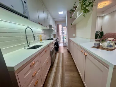 Apartamento com 3 Quartos à venda, 76m² no Balneário Tropical, Paulínia