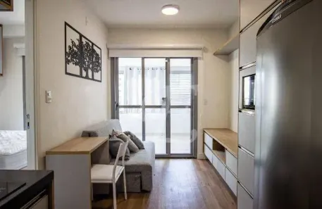 Apartamento com 1 Quarto para alugar, 40m² no Jardim das Acácias, São Paulo