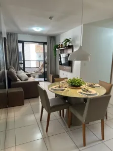 Apartamento com 2 Quartos para alugar, 65m² no Ponta Verde, Maceió