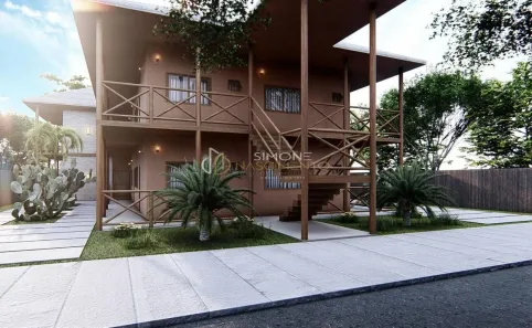 Apartamento com 2 Quartos à venda, 52m² no Itacimirim (Monte Gordo), Camaçari