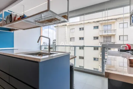 Apartamento com 1 Quarto para alugar, 48m² no Campo Belo, São Paulo