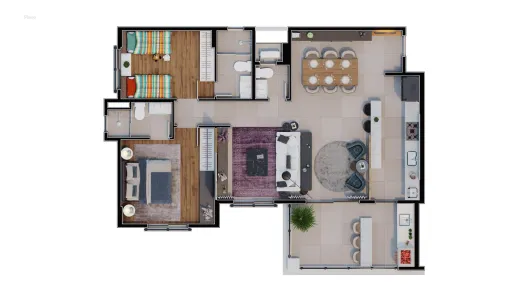 Cobertura com 3 Quartos à venda, 165m² no Parque da Hípica, Campinas