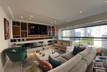 Apartamento com 3 Quartos para alugar, 186m² no Santa Cecília, São Paulo