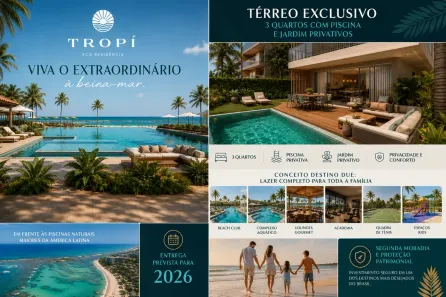 Apartamento com 3 Quartos à venda, 124m² no , Ipojuca