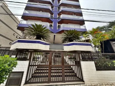 Apartamento com 1 Quarto para alugar, 60m² no Guilhermina, Praia Grande