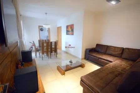 Apartamento com 3 Quartos para alugar, 93m² no Vila da Serra, Nova Lima