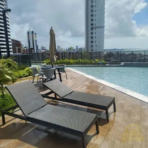 Apartamento com 2 Quartos para alugar, 48m² no Tambaú, João Pessoa