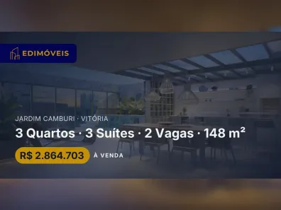 Apartamento com 3 Quartos à venda, 148m² no Jardim Camburi, Vitória