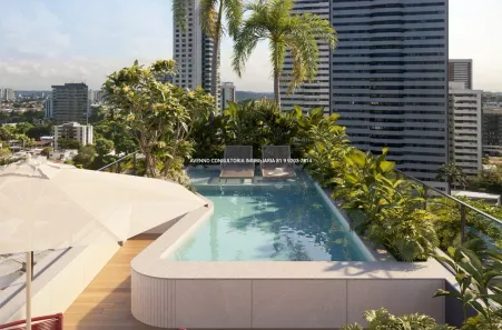 Apartamento com 1 Quarto à venda, 103m² no Casa Forte, Recife