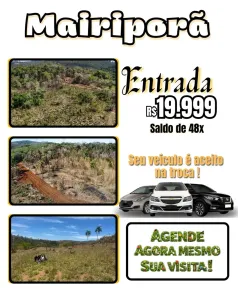 Lote/Terreno à venda, 600m² no Área Rural de Mairiporã, Mairiporã