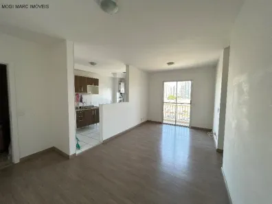 Apartamento com 2 Quartos para alugar, 65m² no Vila Mogilar, Mogi das Cruzes