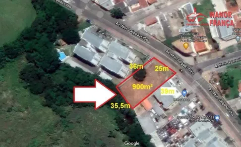 Lote/Terreno à venda, 900m² no Pedregulho, Guaratinguetá