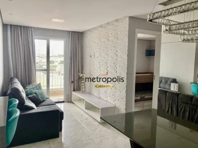 Apartamento com 2 Quartos à venda, 54m² no Vila Pires, Santo André