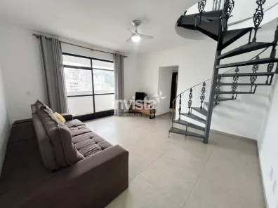 Apartamento com 3 Quartos para alugar, 305m² no Pompéia, Santos