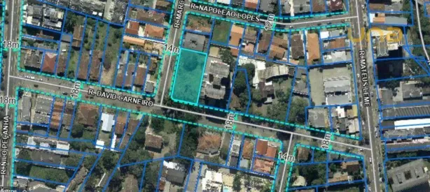 Lote/Terreno à venda, 1428m² no São Francisco, Curitiba