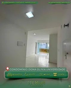 Apartamento com 2 Quartos para alugar, 51m² no Universidade, Vitória da Conquista