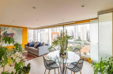 Apartamento com 2 Quartos para venda ou aluguel, 138m² no Brooklin Paulista, São Paulo