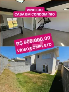 Casa de Condomínio com 3 Quartos à venda, 98m² no Observatório, Vinhedo