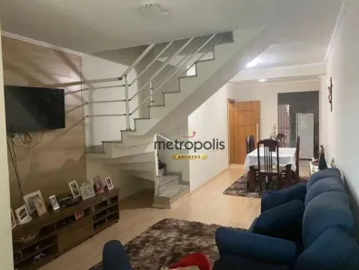Sobrado com 3 Quartos à venda, 171m² no Jardim Cristiane, Santo André