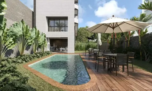 Apartamento com 2 Quartos à venda, 52m² no Paissandu, Recife