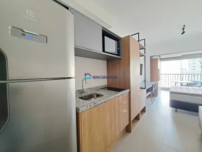 Apartamento com 1 Quarto para alugar, 26m² no Indianópolis, São Paulo