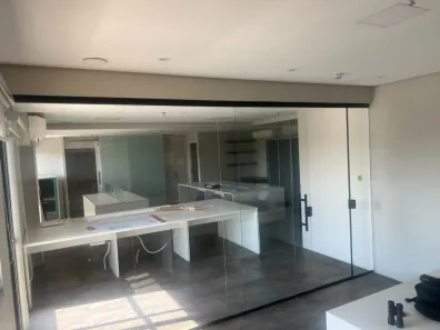 Sala Comercial para alugar, 106m² no Real Parque, São Paulo