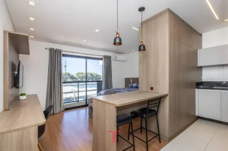 Apartamento com 1 Quarto para venda ou aluguel, 29m² no Capão Raso, Curitiba