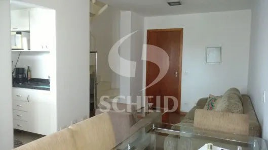 Apartamento com 1 Quarto para alugar, 58m² no Campo Belo, São Paulo