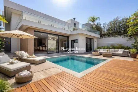 Casa de Condomínio com 4 Quartos à venda, 497m² no Loteamento Alphaville Campinas, Campinas