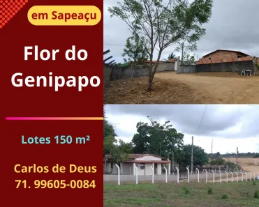Lote/Terreno à venda, 150m² no Centro, Sapeaçu