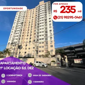 Apartamento com 2 Quartos à venda, 60m² no Covanca, São Gonçalo