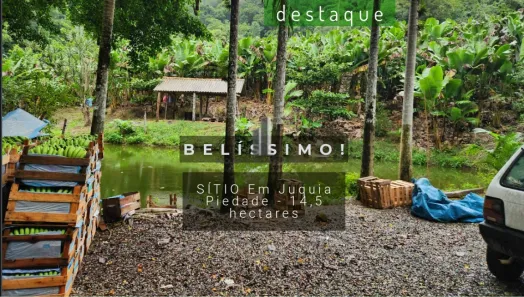 Fazenda/Sítio com 2 Quartos à venda, 145000m² no , Juquiá