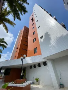 Apartamento com 3 Quartos para alugar, 100m² no Miramar, João Pessoa