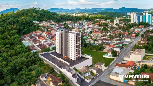 Apartamento com 2 Quartos à venda, 46m² no Escola Agrícola, Blumenau