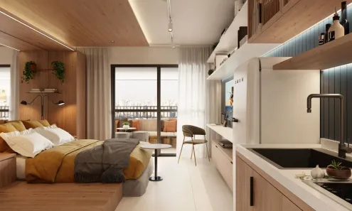 Apartamento com 2 Quartos à venda, 40m² no Butantã, São Paulo