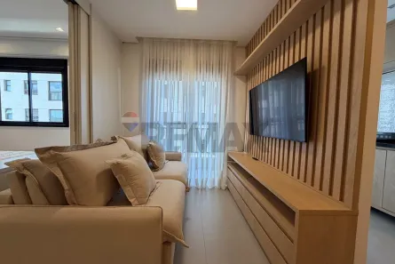 Apartamento com 1 Quarto para alugar, 41m² no Dezoito do Forte Empresarial/Alphaville., Barueri